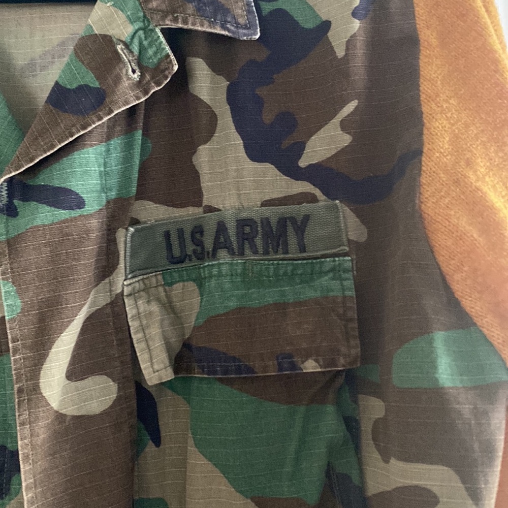 Army Jacket With Custom Sleeves - image 3